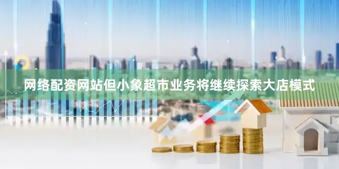 网络配资网站但小象超市业务将继续探索大店模式