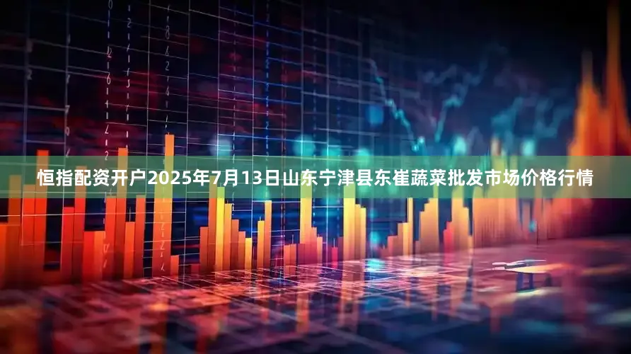 恒指配资开户2025年7月13日山东宁津县东崔蔬菜批发市场价格行情