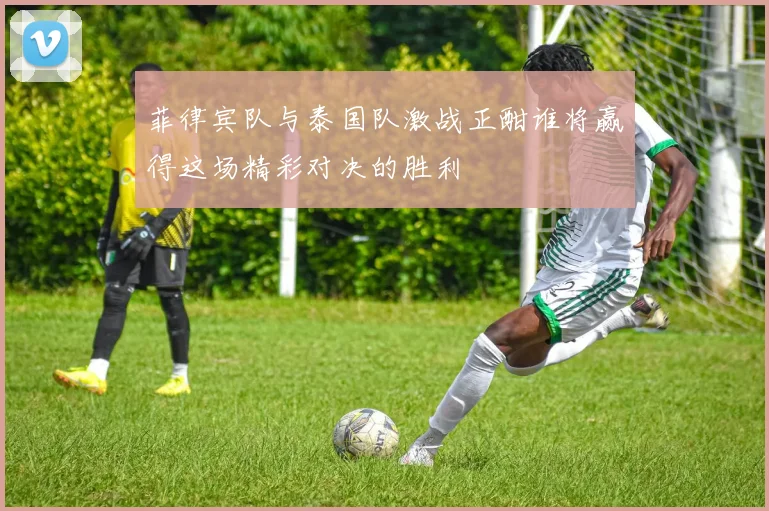 菲律宾队与泰国队激战正酣谁将赢得这场精彩对决的胜利